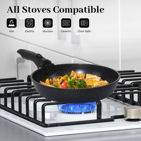 Cuisinluv compatible con inducción para mayor versatilidad.