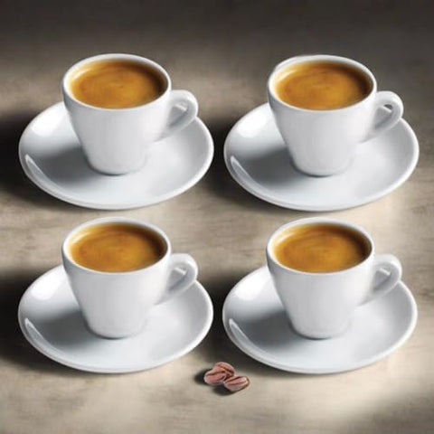Taza espresso Cuisinox en forma de pera para experiencia clásica.