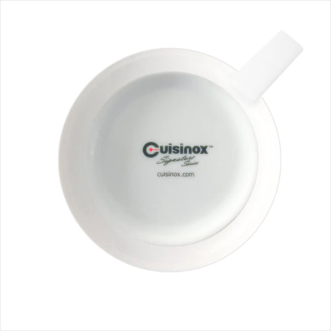Taza espresso Cuisinox apta para microondas, calentamiento cómodo.