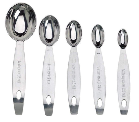 Cuisipro juego 1-tsp y 1-tbsp, grabados permanentes para uso fiable.