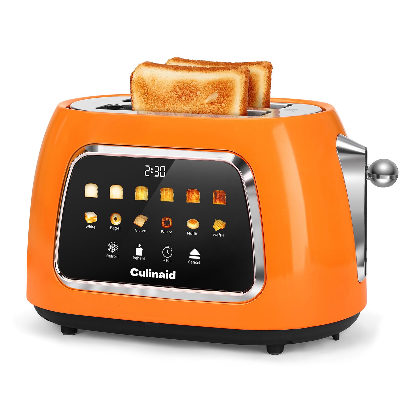 Culinaid tostadora con pantalla táctil para control rápido del tostado