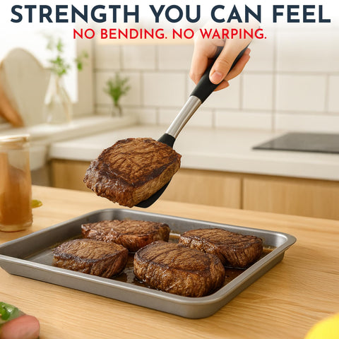 Culinary Couture cucharones-silicona-resistentes-al-calor: ideal para servir platos calientes sin dañar ollas.