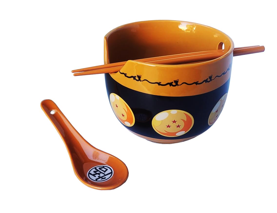Culture Fly Dragon Ball Z cuenco ramen 16 onzas para porciones generosas