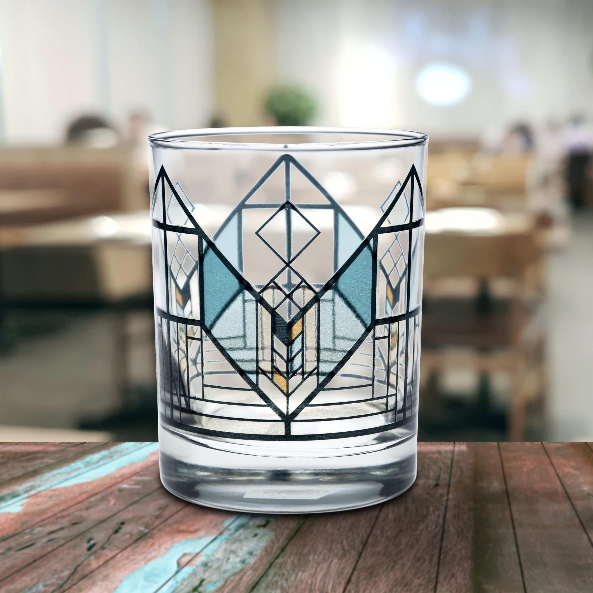 Vaso de cristal sin plomo Culver DOF para degustaciones limpias.