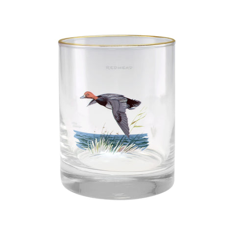 Vaso Culver Ned Smith DOF, impresión lateral de aves