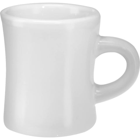 Taza Culver 10 onzas, asa de dos dedos, agarre cómodo para uso diario.