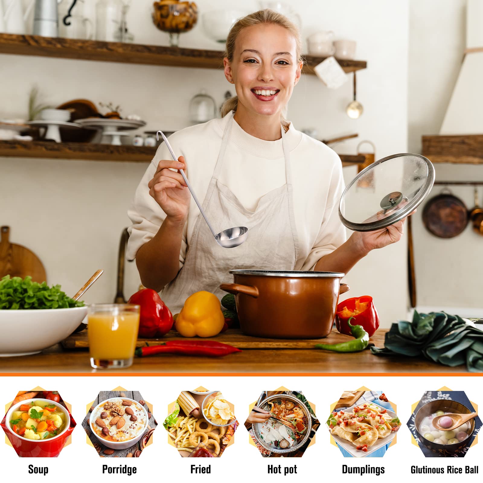 Cunhill pala versátil para cocinar, servir y mezclar
