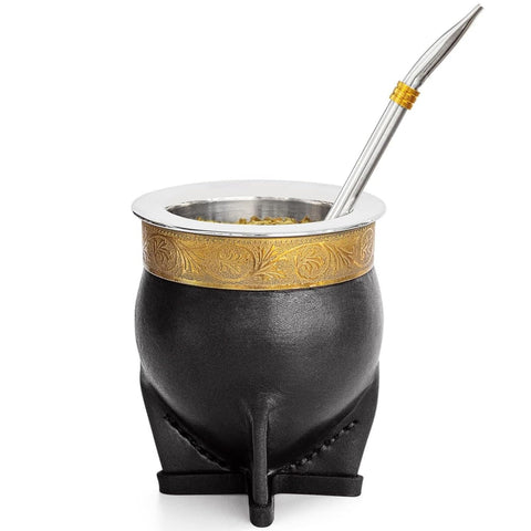 Cuopru copa de yerba mate en acero 304 para uso diario y durabilidad.