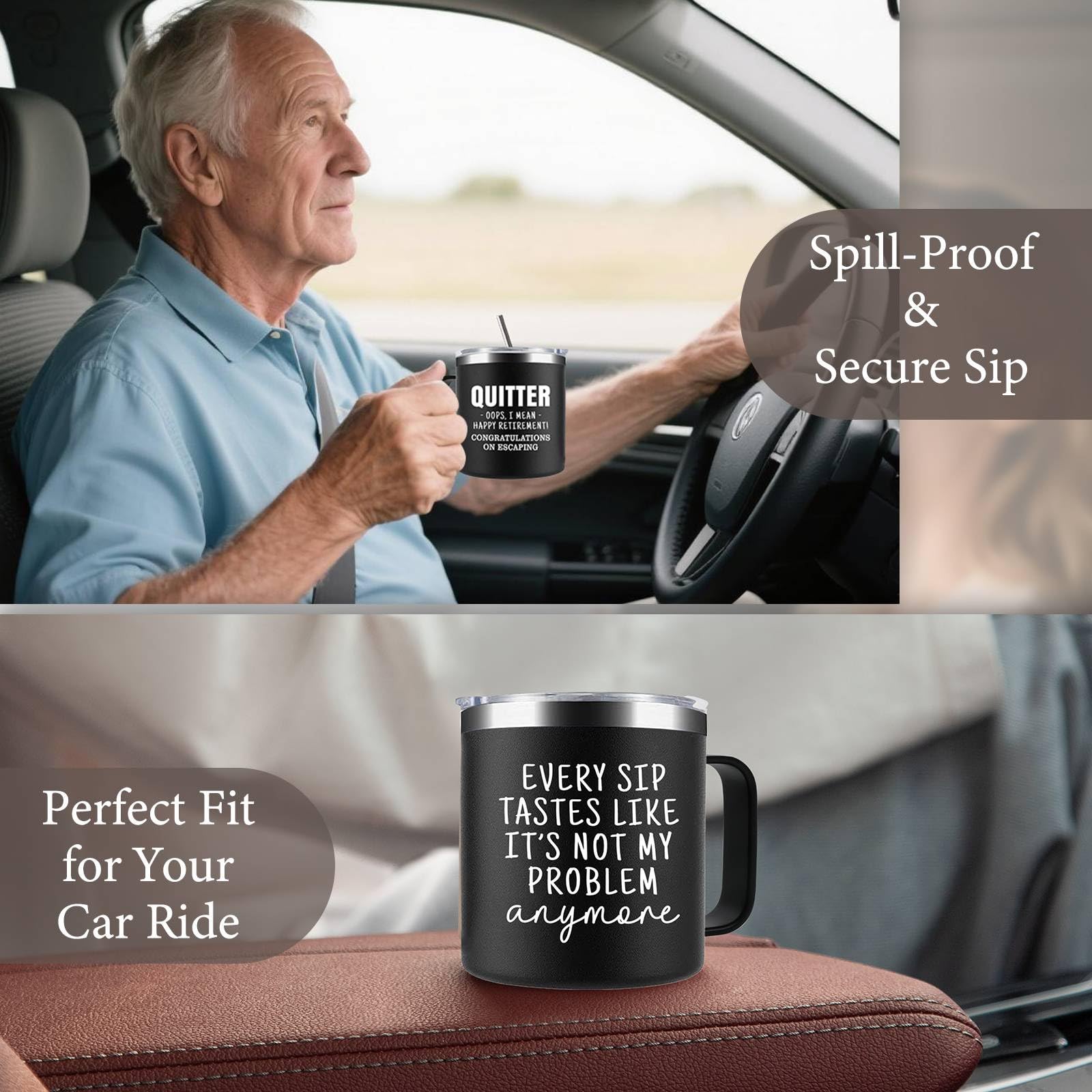 Taza CUPLOOV ideal para colegas profesionales y docentes.
