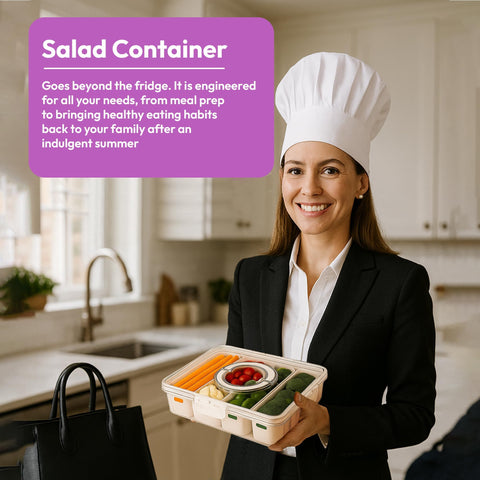 Curiocuterie organizador-fruta-verduras: almacenamiento práctico en la nevera.