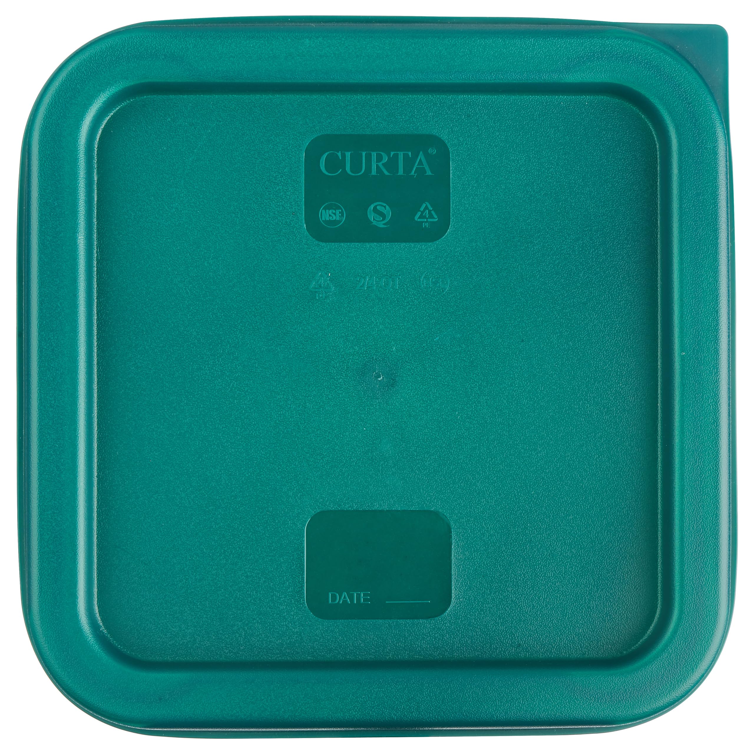 CURTA contenedores 4 Qt con claridad visual para gestionar inventario