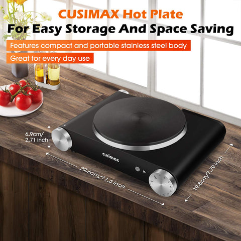CUSIMAX diseño compacto y portátil, perfecto para cocinas pequeñas
