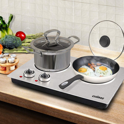 CUSIMAX diseño portátil, perfecto para cocina extra en casa o viaje