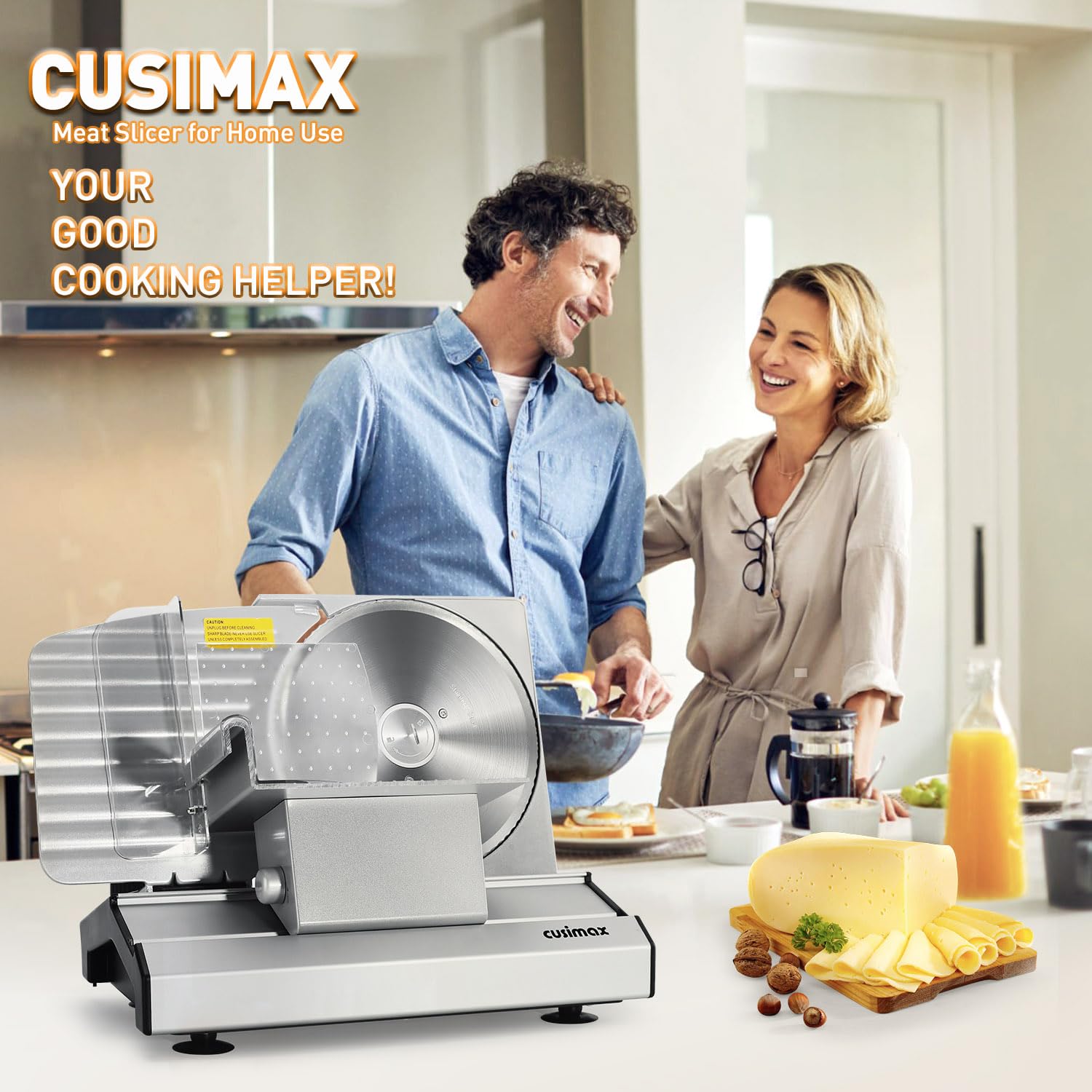 CUSIMAX limpieza fácil con piezas desmontables para evitar mezcla de sabores