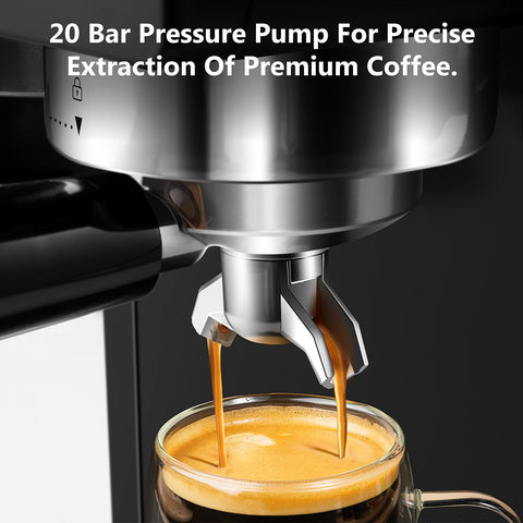 CUSIMAX Espresso: panel de control con configuraciones personalizables.