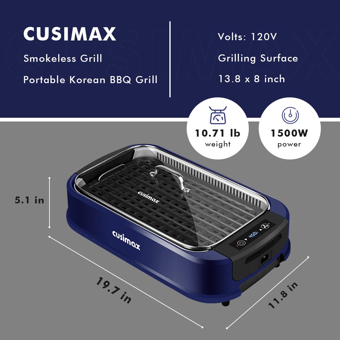 CUSIMAX piezas aptas para lavavajillas para limpieza higiénica