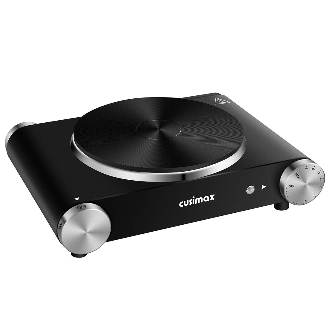 CUSIMAX placa caliente eléctrica portátil para cocinar rápido en casa o viaje
