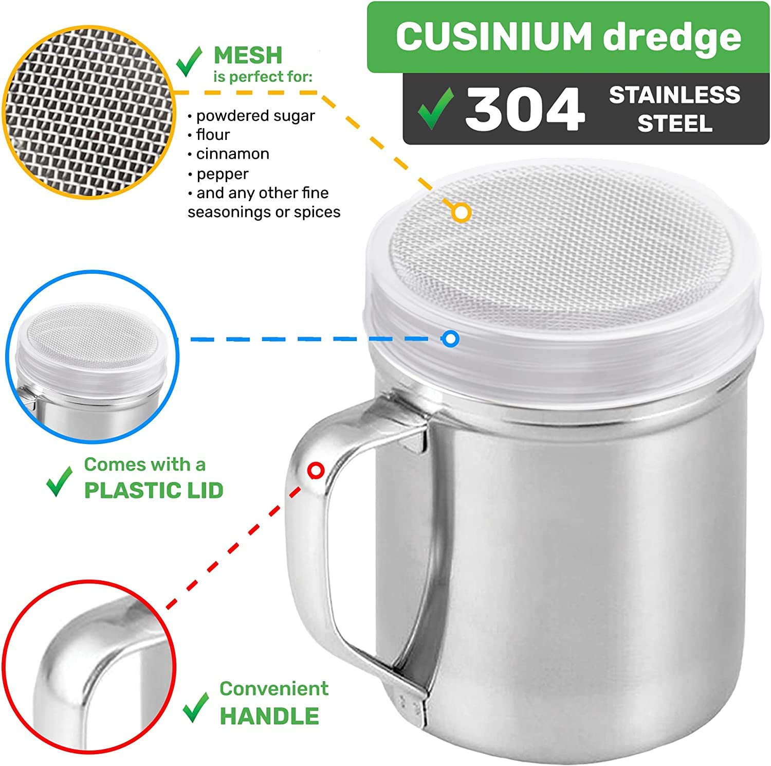 CUSINIUM: uso versátil para especias y hierbas en la cocina diaria.
