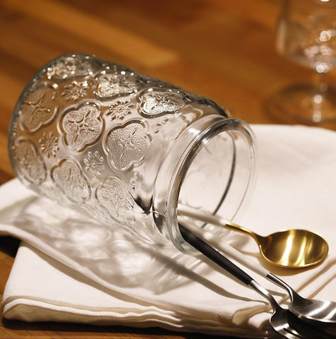 Custde frascos decorativos Begonia para cocina y mesa con estilo.