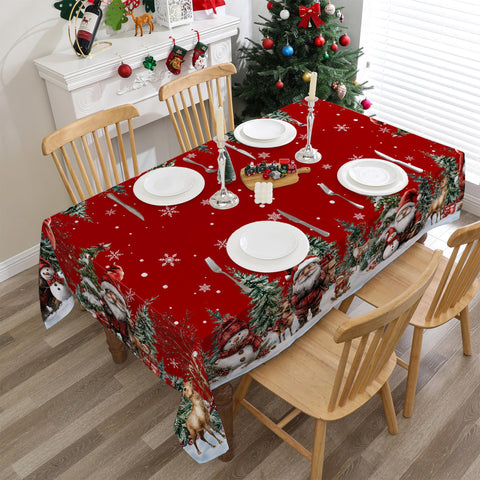 Mantel ideal para interiores y celebraciones con estilo navideño.