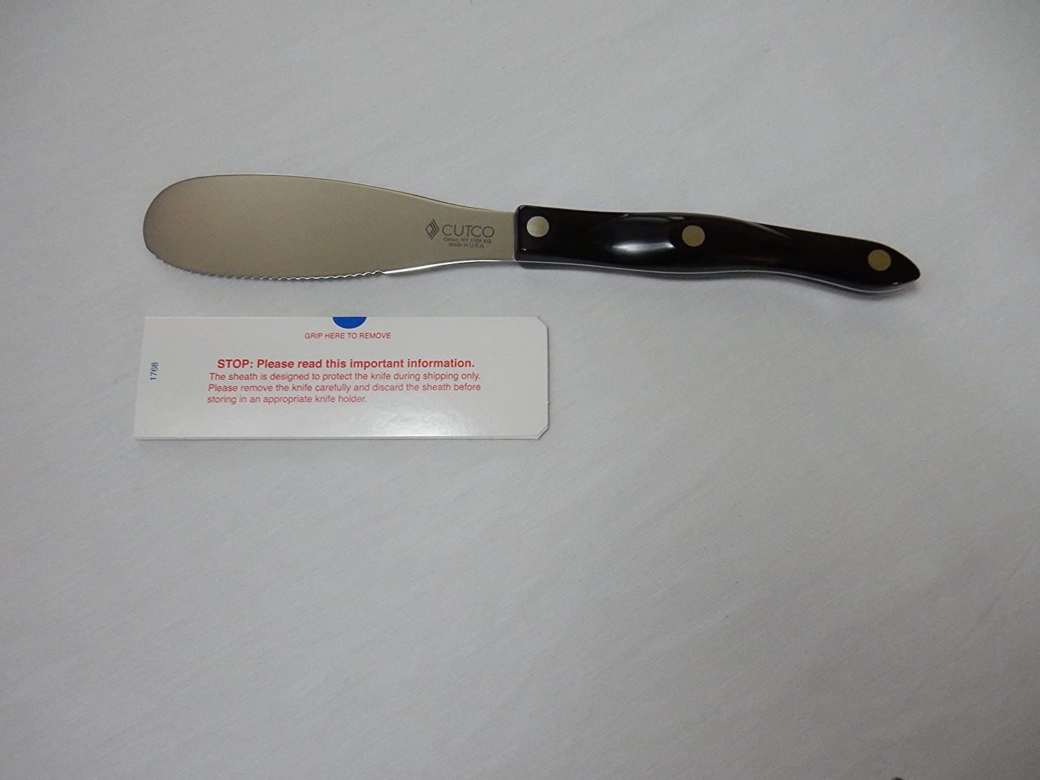 CUTCO Model 1768 fabricación en Estados Unidos por artesanos para durabilidad confiable