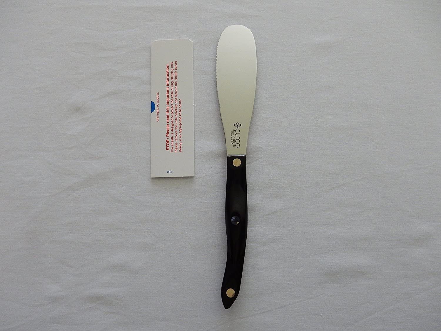 CUTCO Model 1768 mango termorresina marrón clásico para uso cómodo y seguro