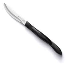 Hoja de alto carbono CUTCO 3-4 pulg. para múltiples tareas en la mesa.