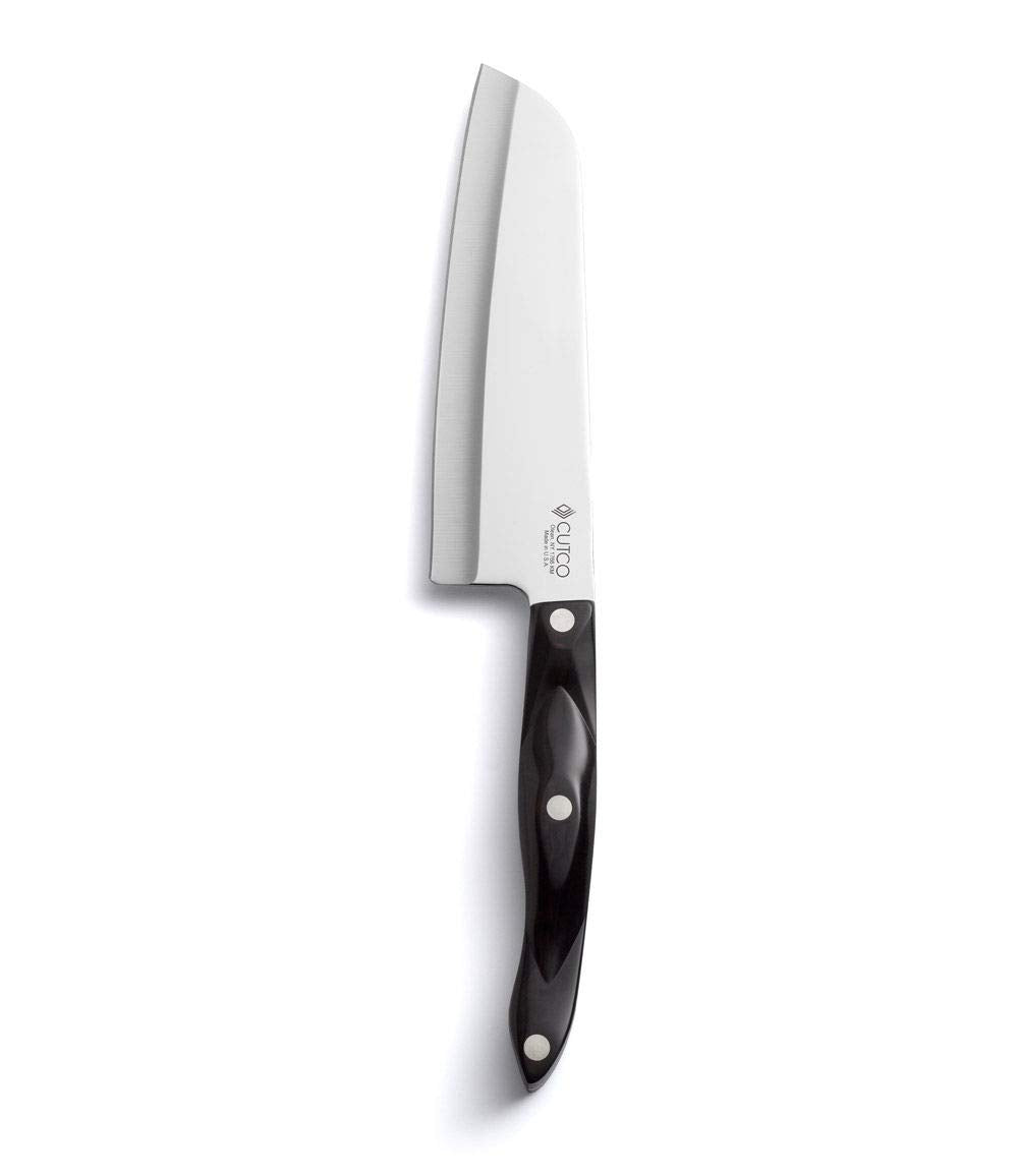 Cutco Santoku de 7 pulgadas con hoja afilada para cortes precisos y rápidos
