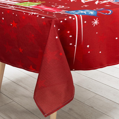 Mantel CutebriCase con cajas regalo para fiestas decorativas.