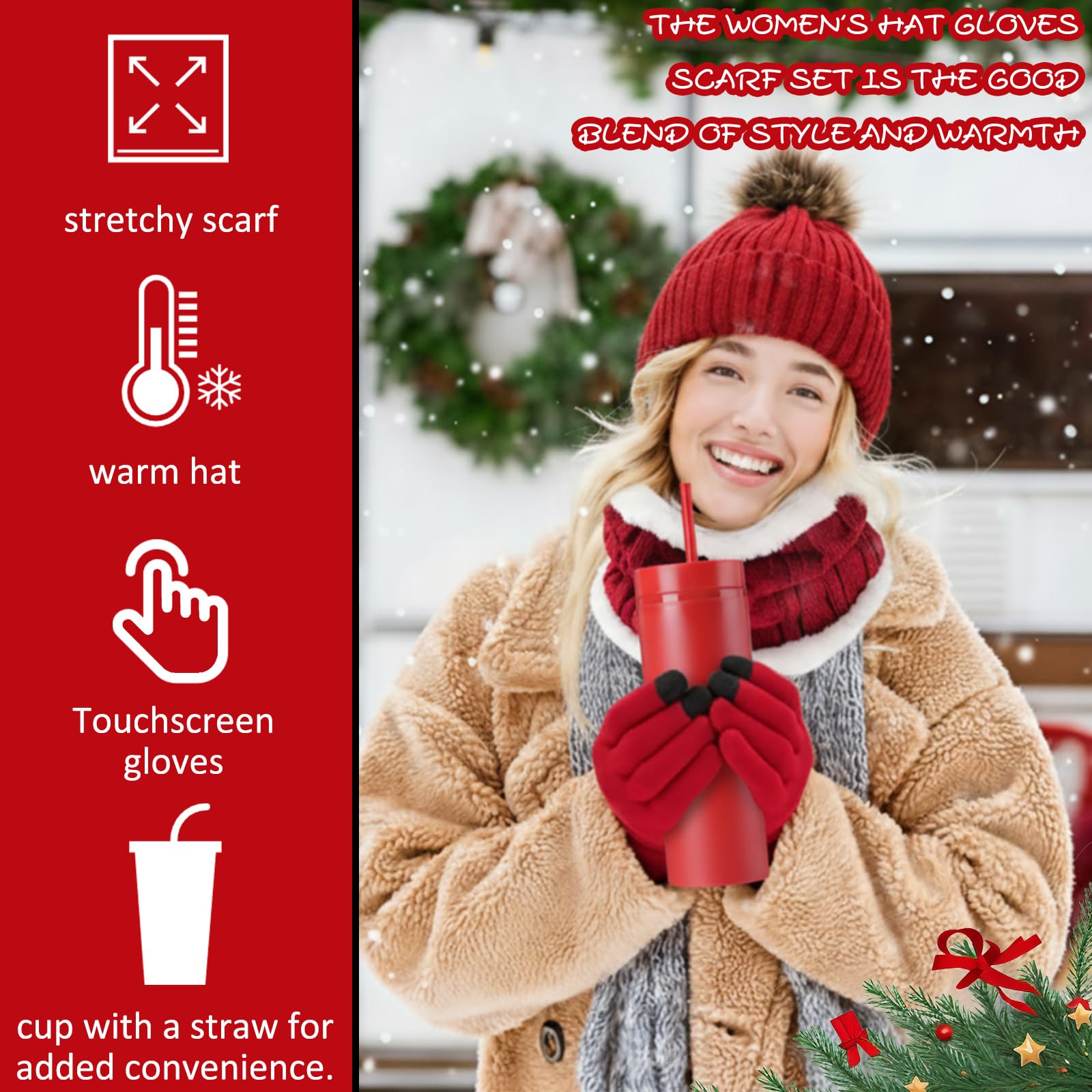 Guantes táctiles Cutecrop para mujer permiten usar el móvil sin quitarse las manos.