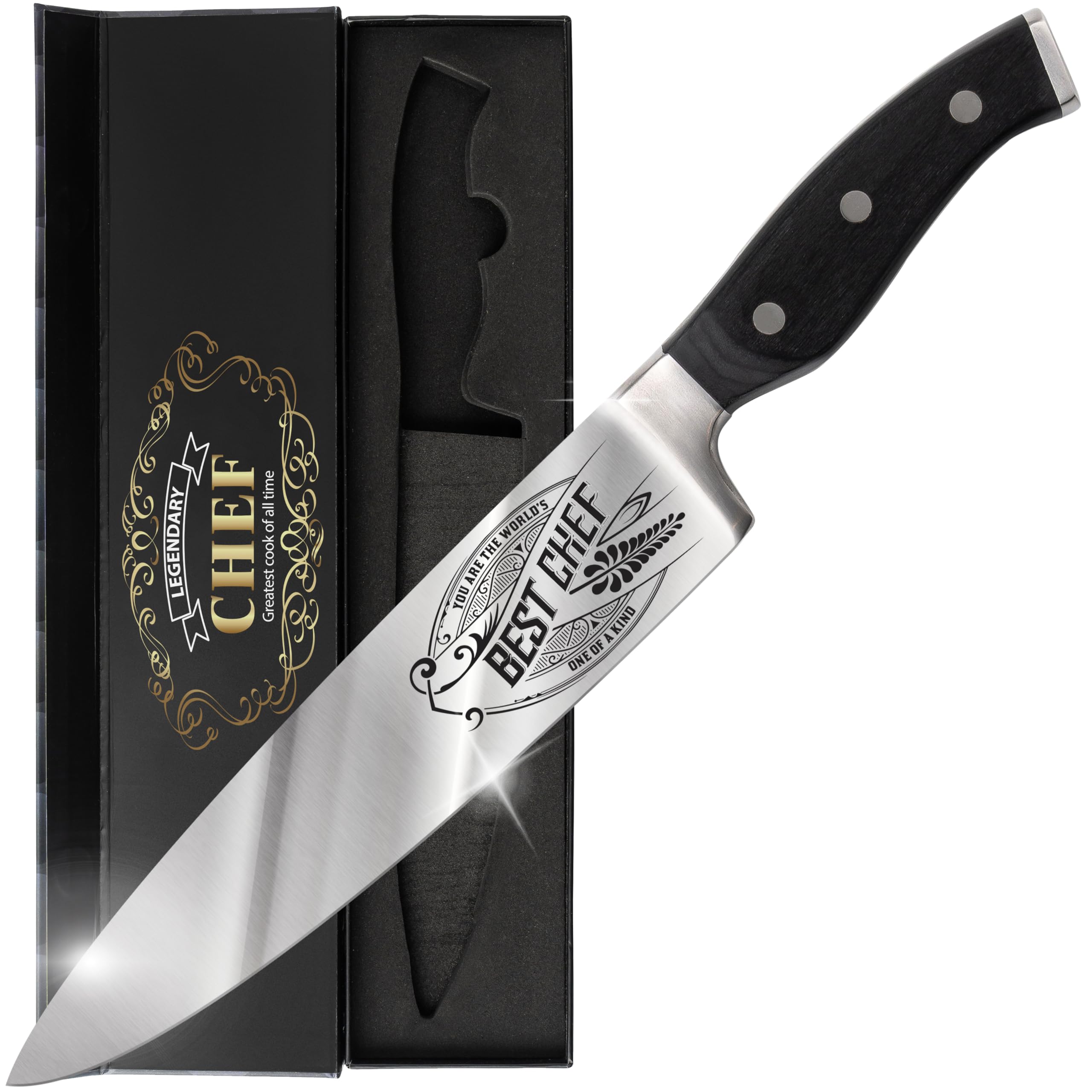 Cuchillo CUTLINX con hoja de 8 pulgadas para cortes precisos en la cocina diaria