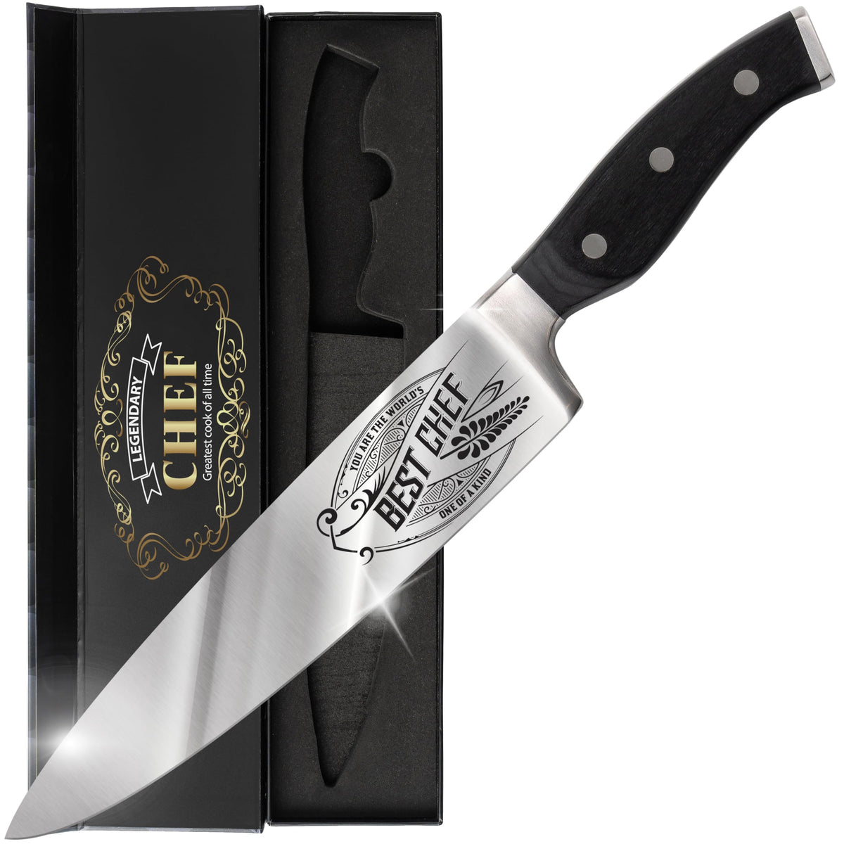 Cuchillo CUTLINX con hoja de 8 pulgadas para cortes precisos en la cocina diaria