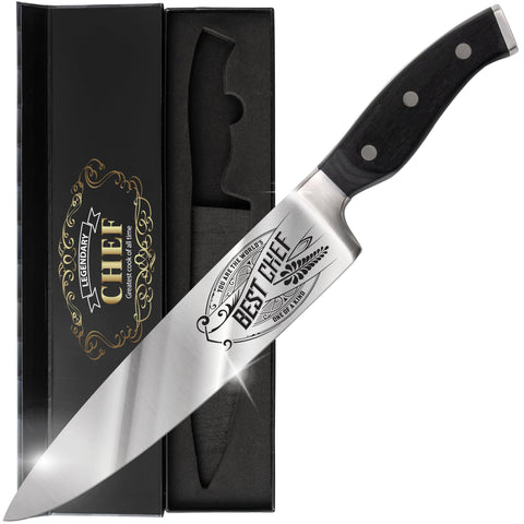 Cuchillo CUTLINX con hoja de 8 pulgadas para cortes precisos en la cocina diaria