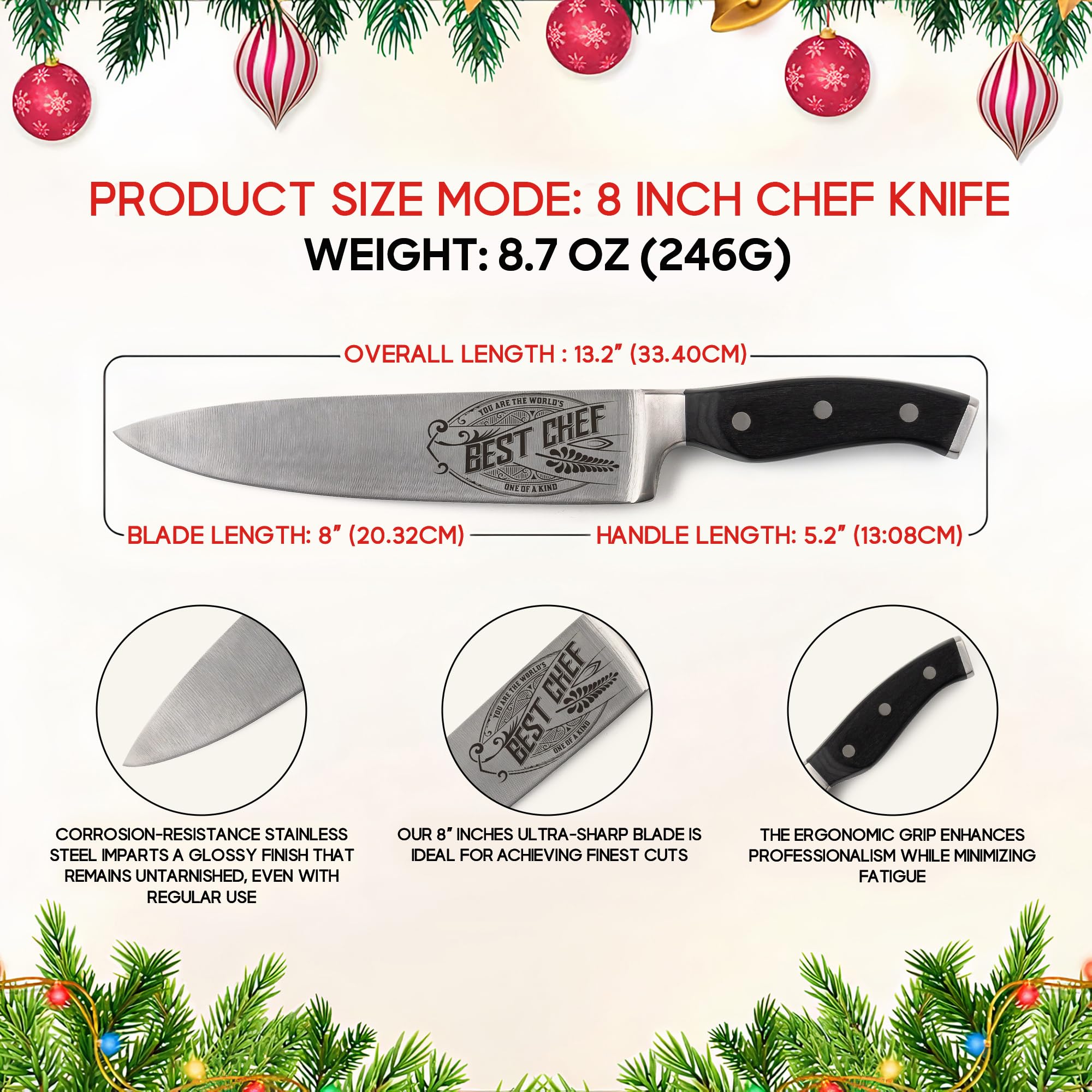 Cuchillo CUTLINX con acabado duradero y resistencia a la corrosión en la cocina
