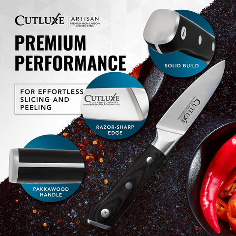 Ideal para trabajos detallados en la cocina con Cutluxe.