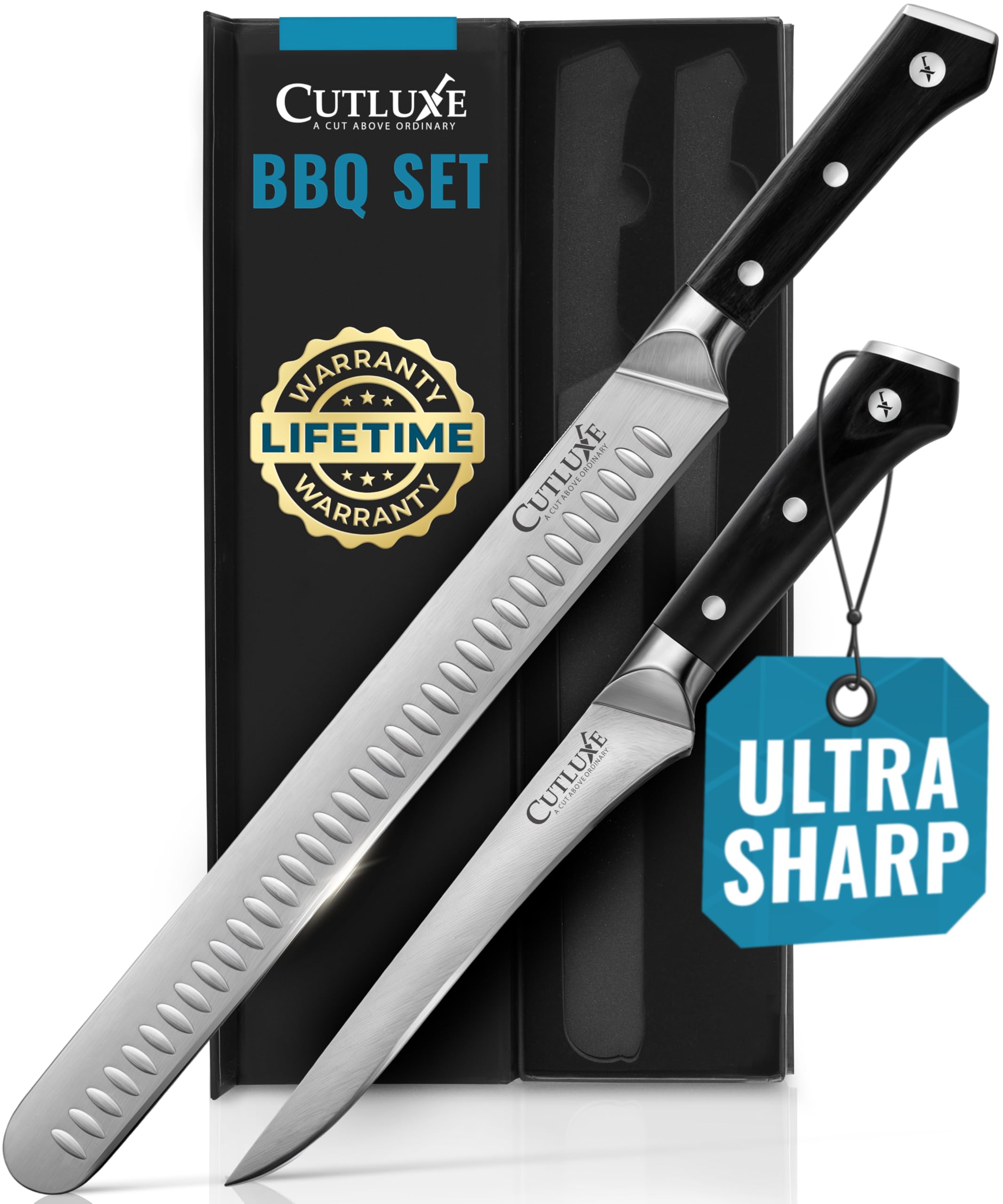 Cuchillo Cutluxe para brisket de 12 pulgadas con corte preciso