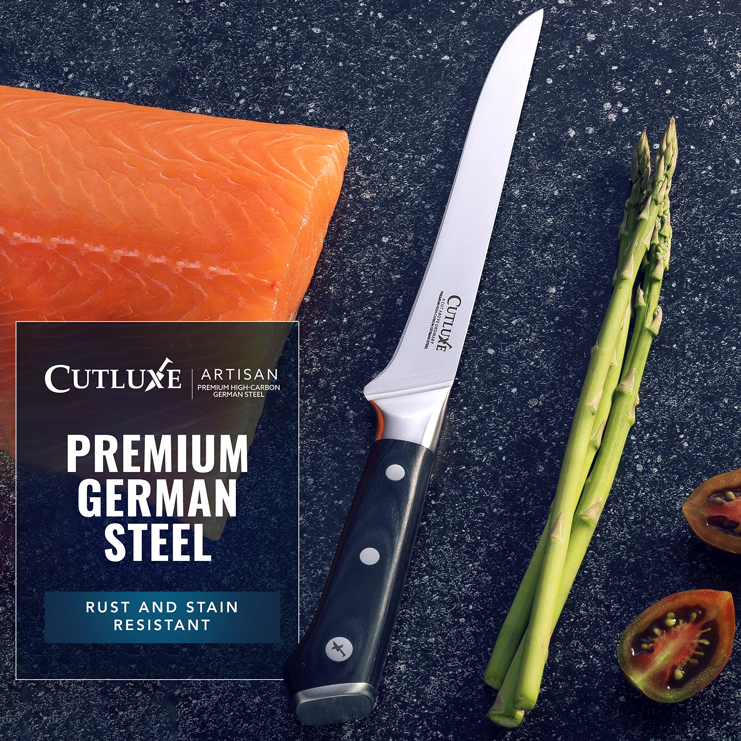 Cuchillo Cutluxe resistente a la oxidación para uso diario en cocina