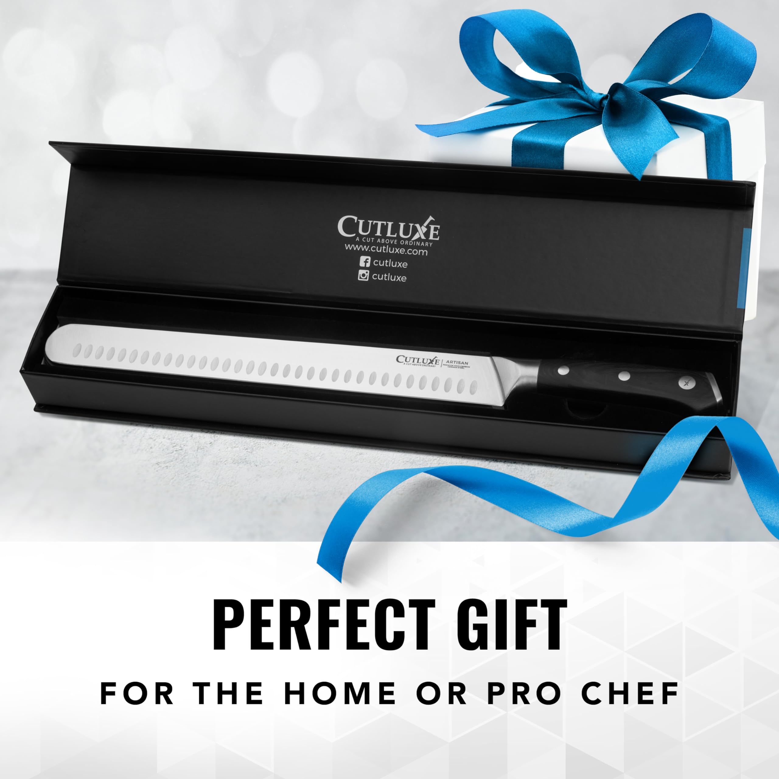 Regalo ideal para parrilla con Cutluxe, opción artesanal para hombres