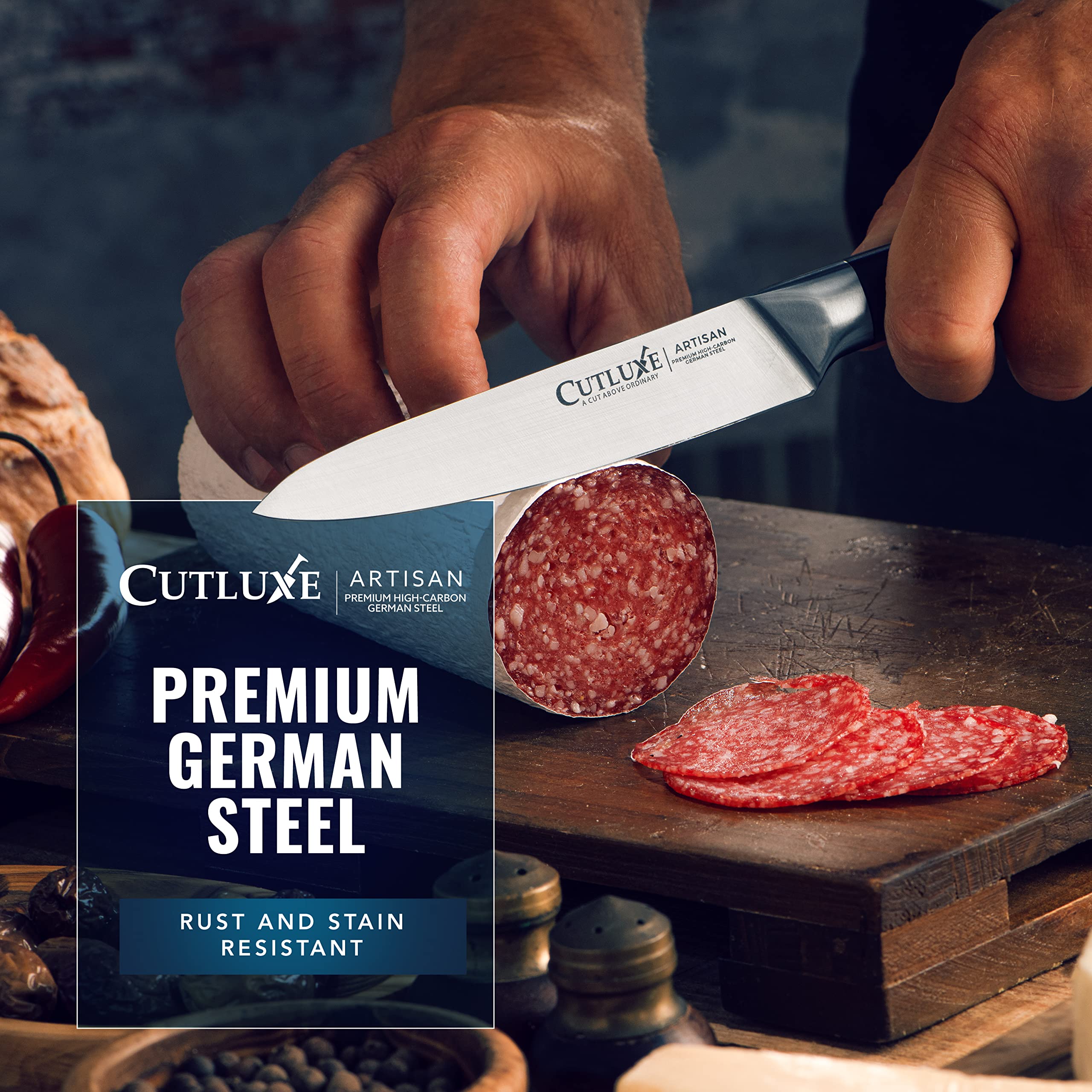 Cutluxe regalo en caja elegante para amantes de la cocina