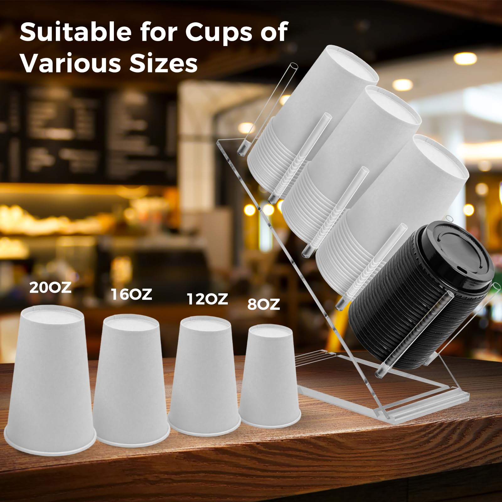 Cutora: diseño moderno en acrílico, perfecto para oficinas y panaderías
