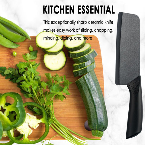 Cutqiz Nakiri corte verduras: preparación rápida de vegetales frescos.