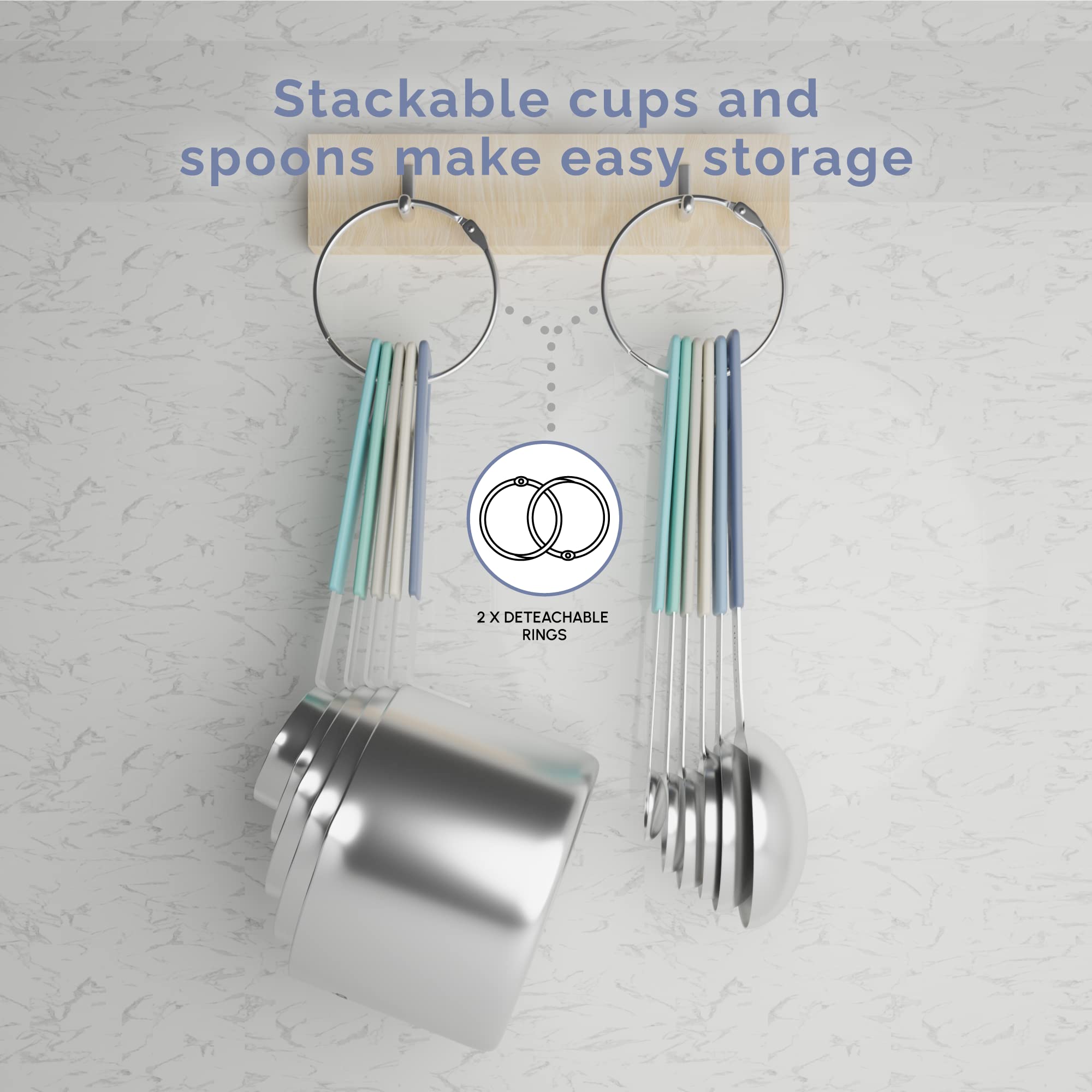 CuttleLab: cuchara de 1 cucharada para condimentos y salsas.