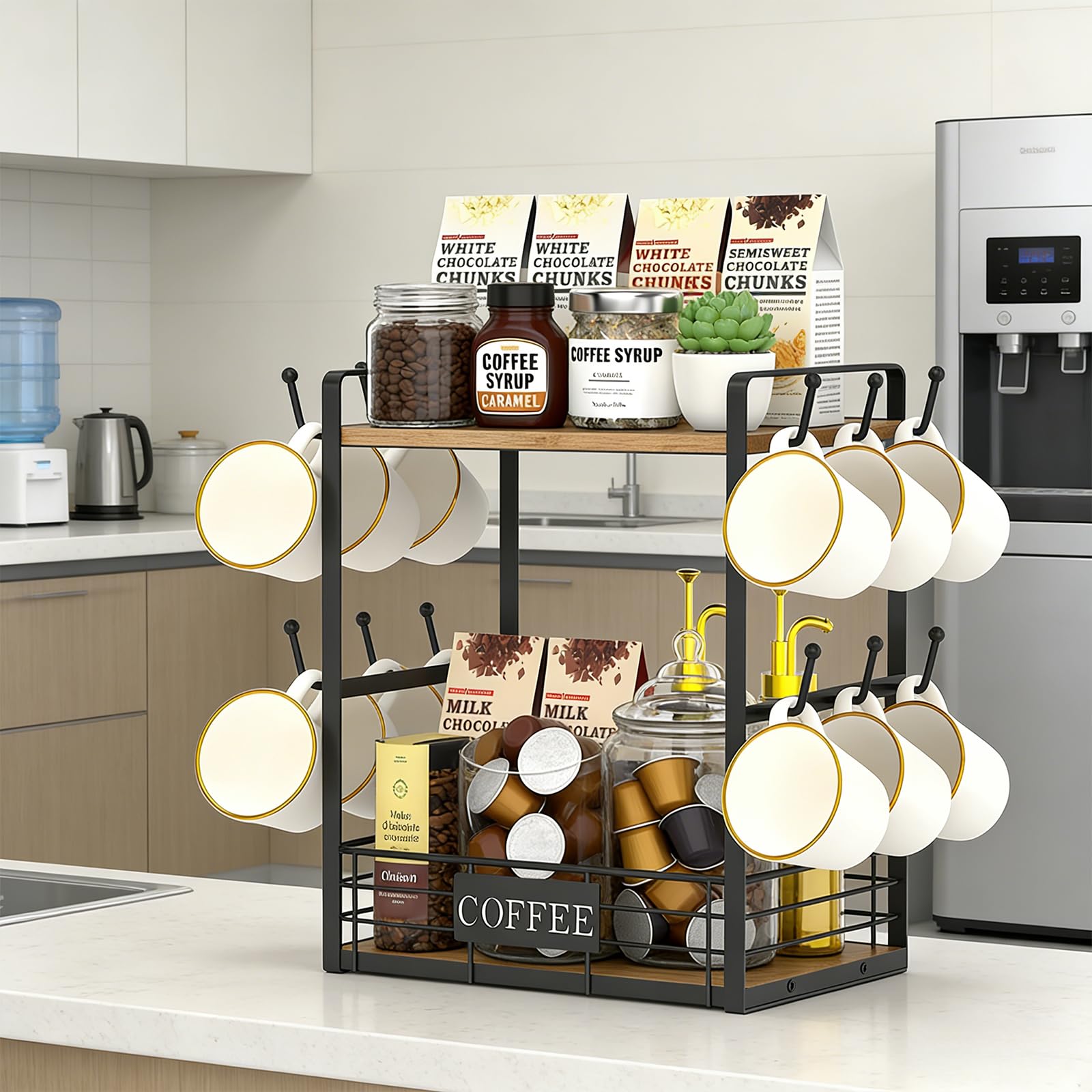 CWYEYE uso ideal para café y bar, mantiene orden y estilo