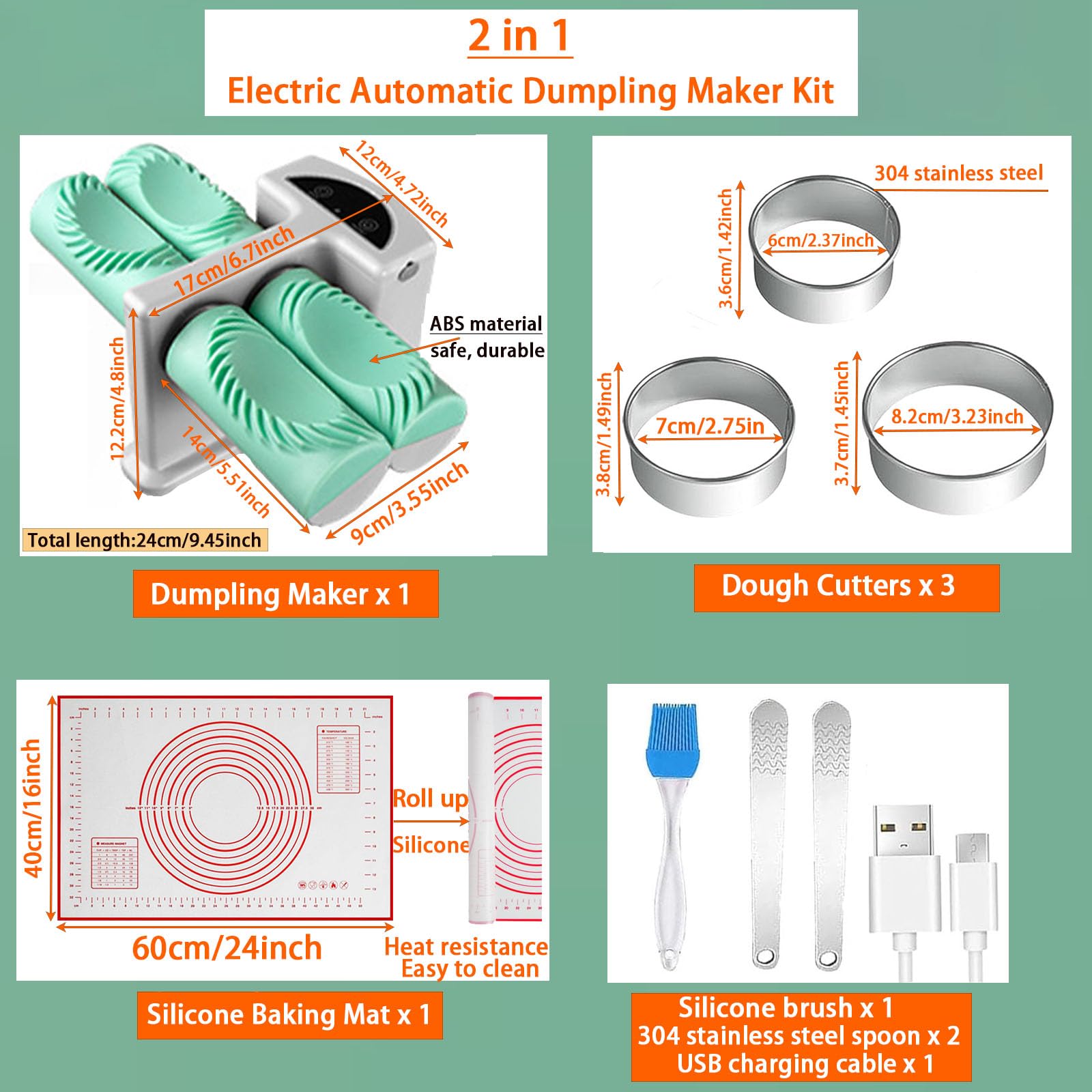 Cable USB recargable Cyandream para uso portátil