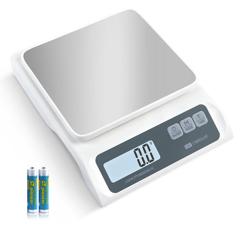 Cybergiant balanza de alimentos precisa muestra 13 lb para porciones consistentes en la cocina