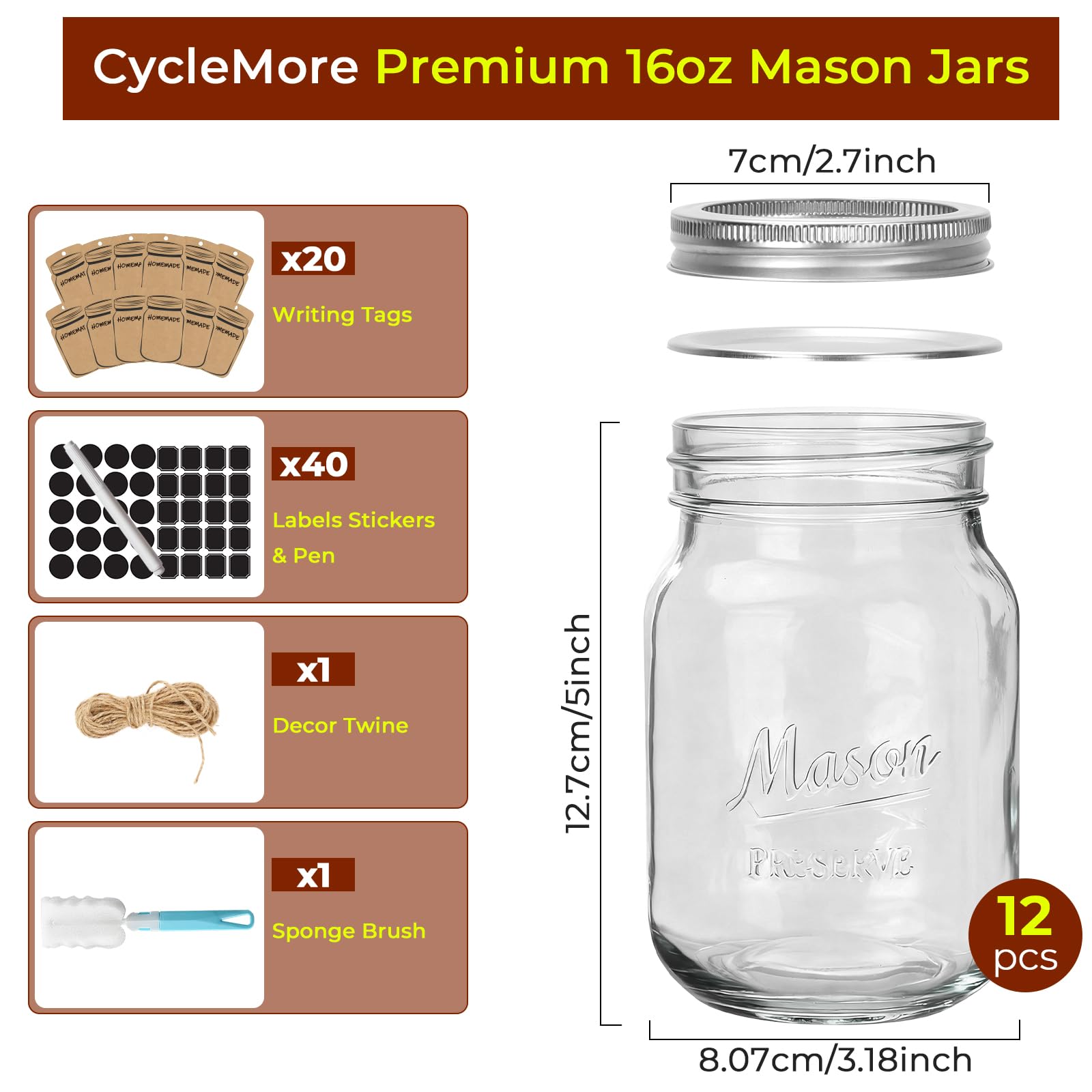 cyclemore tapas acero inoxidable dos piezas que mantienen hermeticidad
