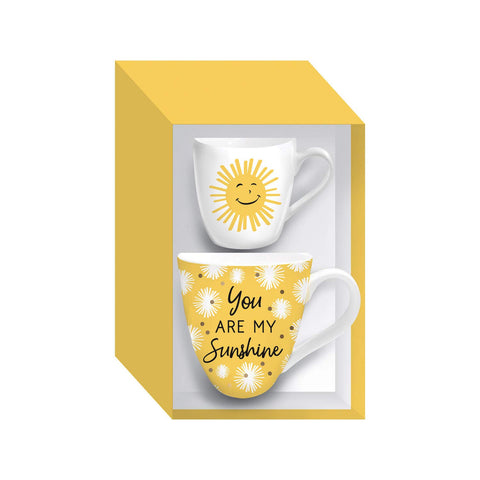 Cypress Home: conjunto de tazas mamá e hija con mensaje inspirador, ideal para regalo.