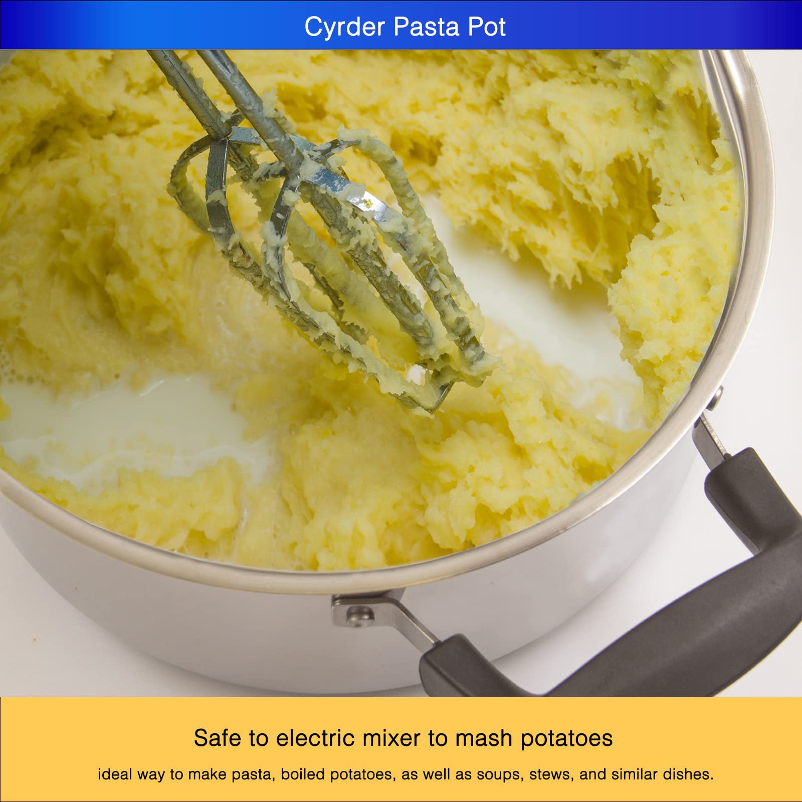 Cyrder uso diario ideal para hervir verduras y caldos