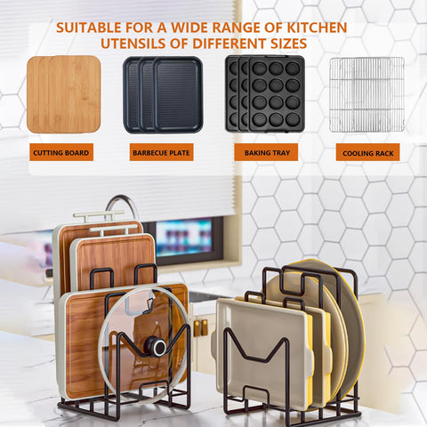 CYWDTYRDXZ Estante compacto para cocina, ideal para mostradores y gabinetes