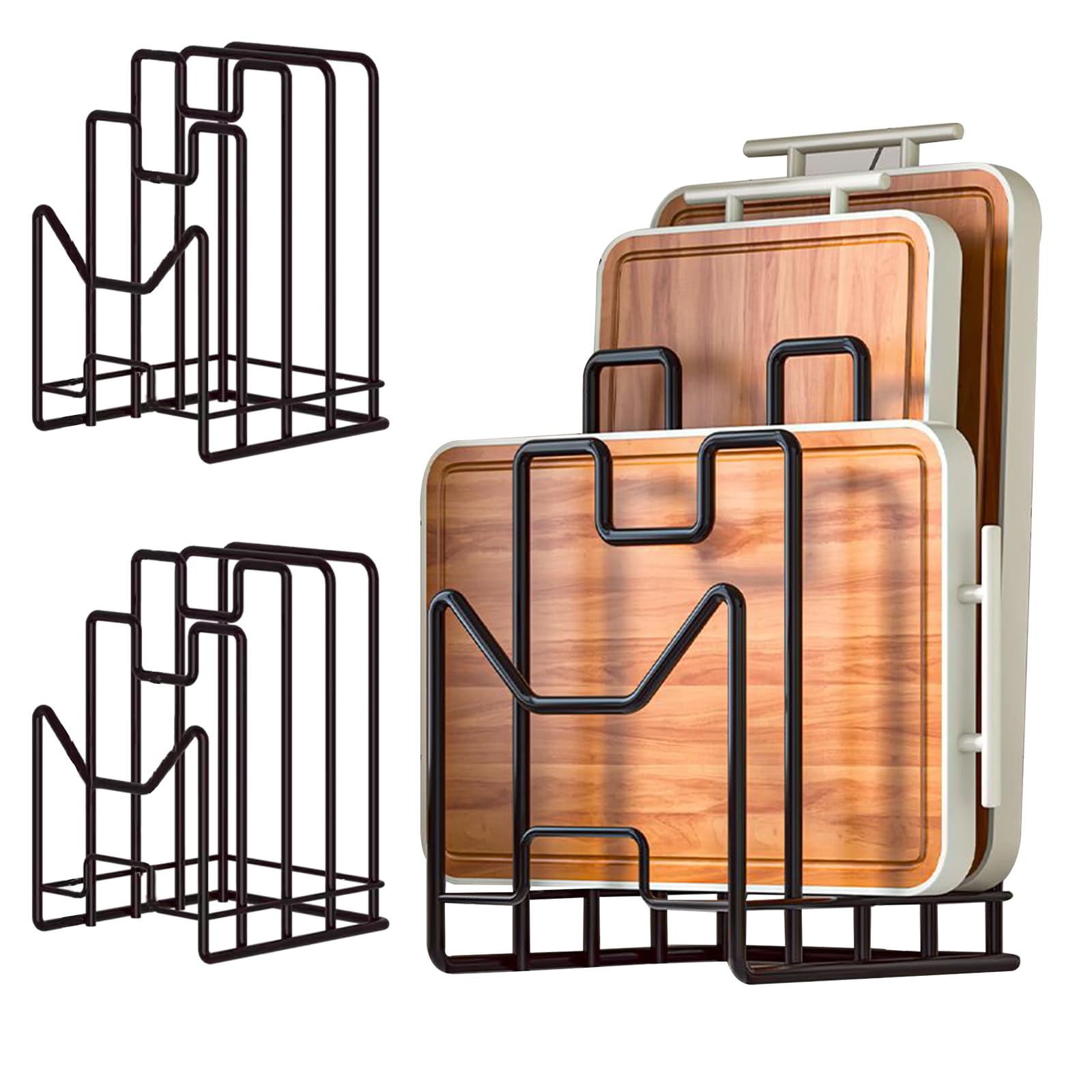 CYWDTYRDXZ Organizador multifuncional para tablas de corte con 4 ranuras, acceso rápido